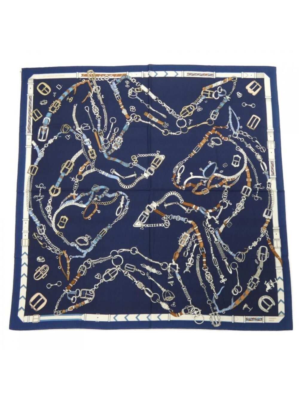Hermes les Chevaux Dechaines Carre Geant 140 Shawl Scarf